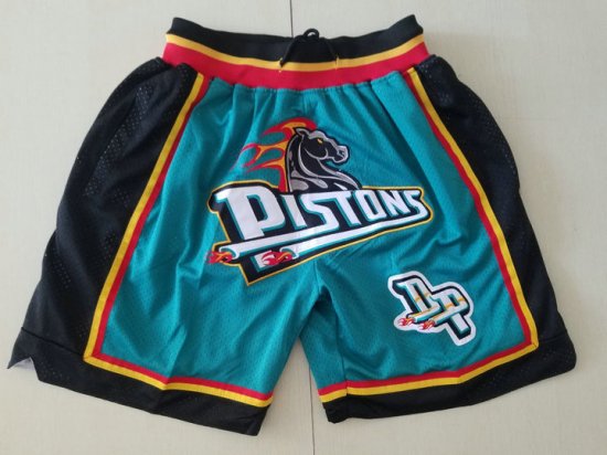 NBA Detroit Pistons just don shorts